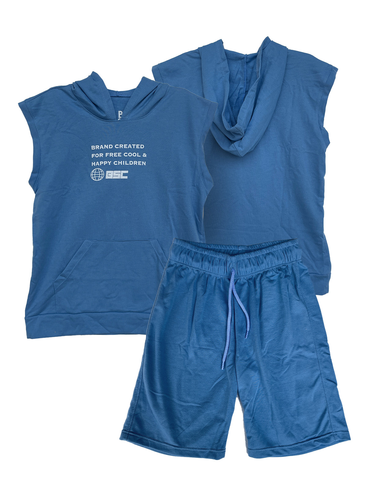 CS1975 CONJUNTO NINO CAPUCHA AZUL