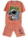 C2068 CONJUNTO OFERTA UNICOLOR OVER SIZE  -  BERMUDA MELON