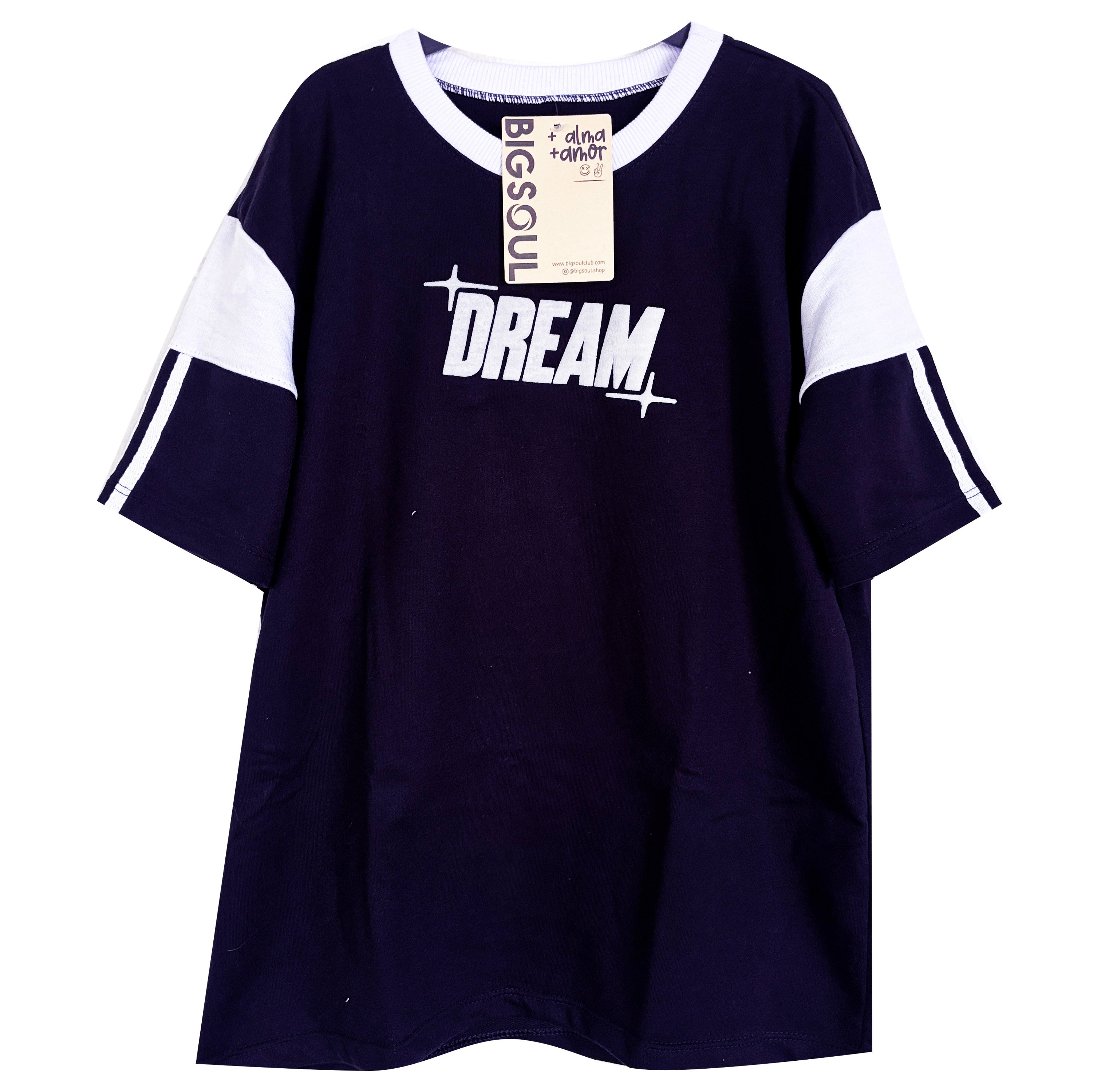CAMISETA CORTES DREAM AZUL OSCURO
