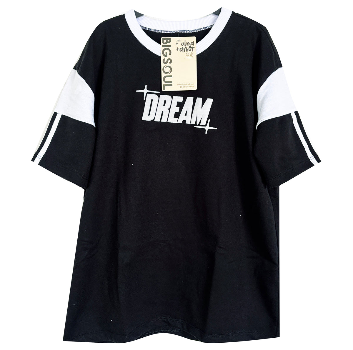 CAMISETA CORTES DREAM NEGRO