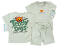 CB2219 CONJUNTO BEBE UNICOLOR VERDE PASTEL  /BURDA LIVIANA