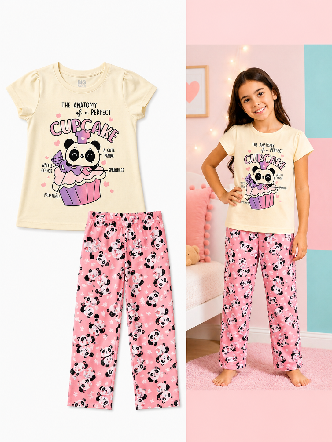 PL2516 PIJAMA PANDITAS MARFIL