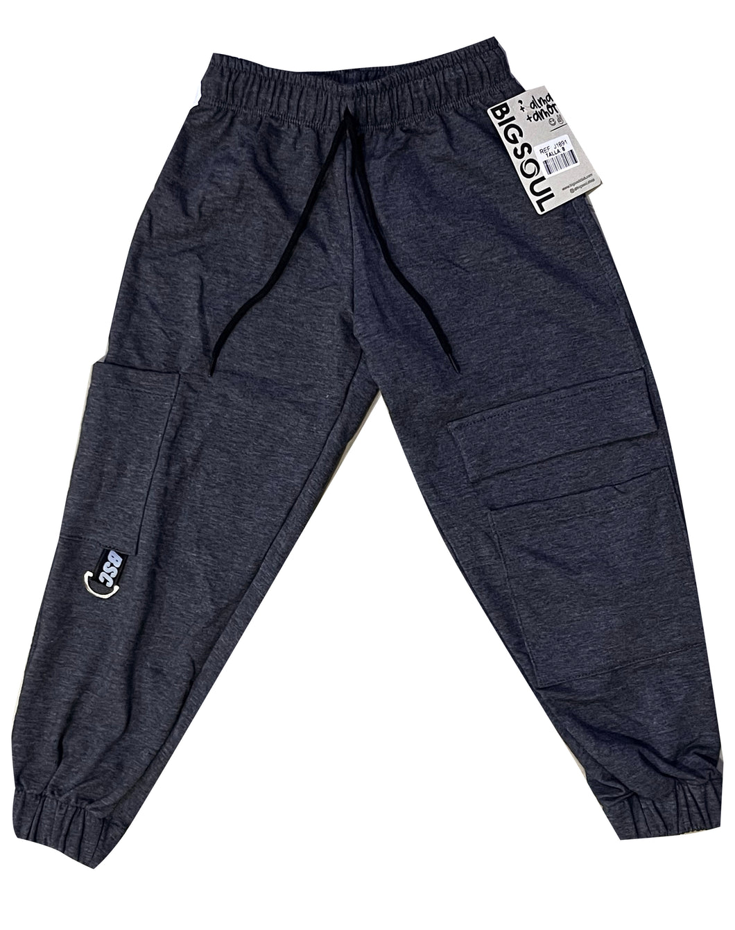 J1891 JOGGER  SILUETA AMPLIA BURDA ALGODON  CROS