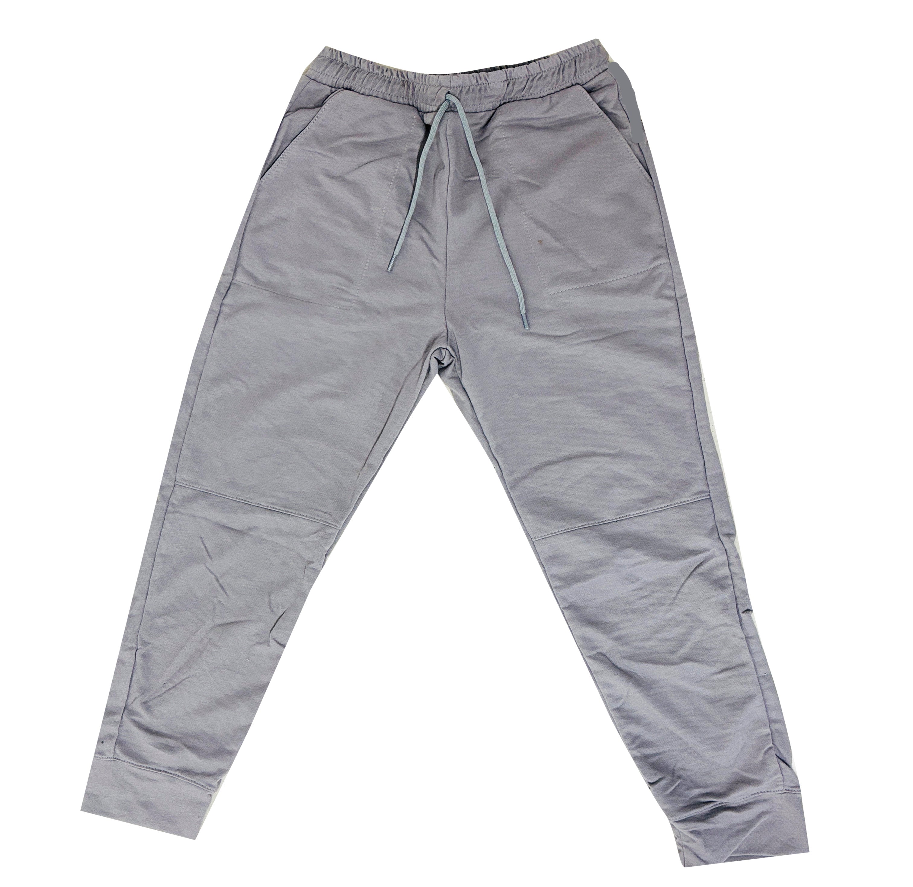 J1001 JOGGER  SILUETA AMPLIA BURDA ALGODON  COLOR GRIS