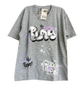 OV1598 CAMISETA PLAY OVER SIZE GRIS JASPE