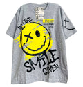 OV1604 CAMISETA SMILE GRIS JASPE
