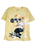 OV1857 CAMISETA OVERSIZE AMARILLO OSO
