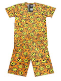 PC1614 PIJAMA CARITAS NARANJA
