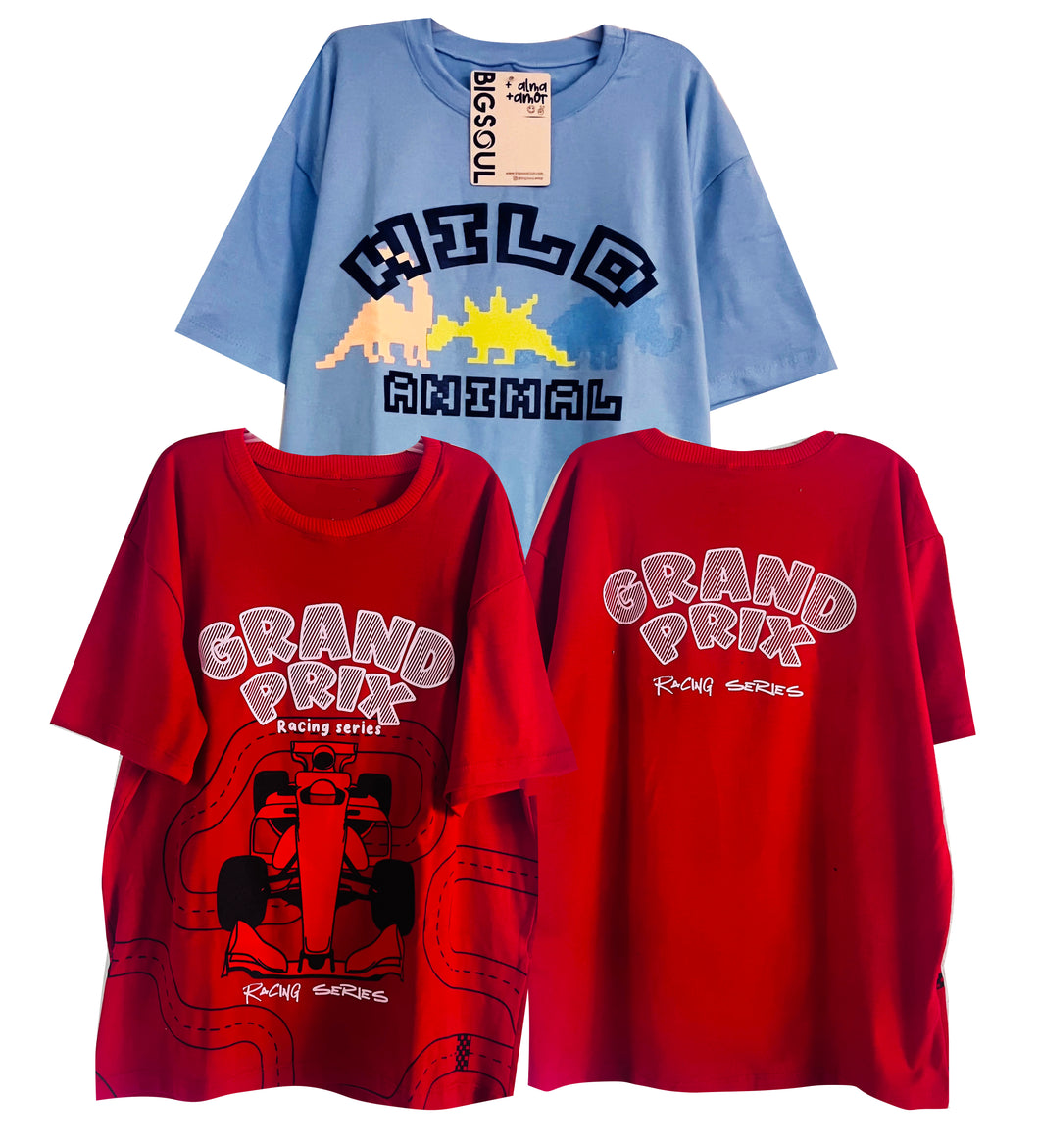PACK CAMISETA OVER SIZE PROMO35x 39.900