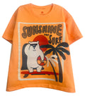 OVERSIZE SUNSHINE & SURF NARANJA PASTEL