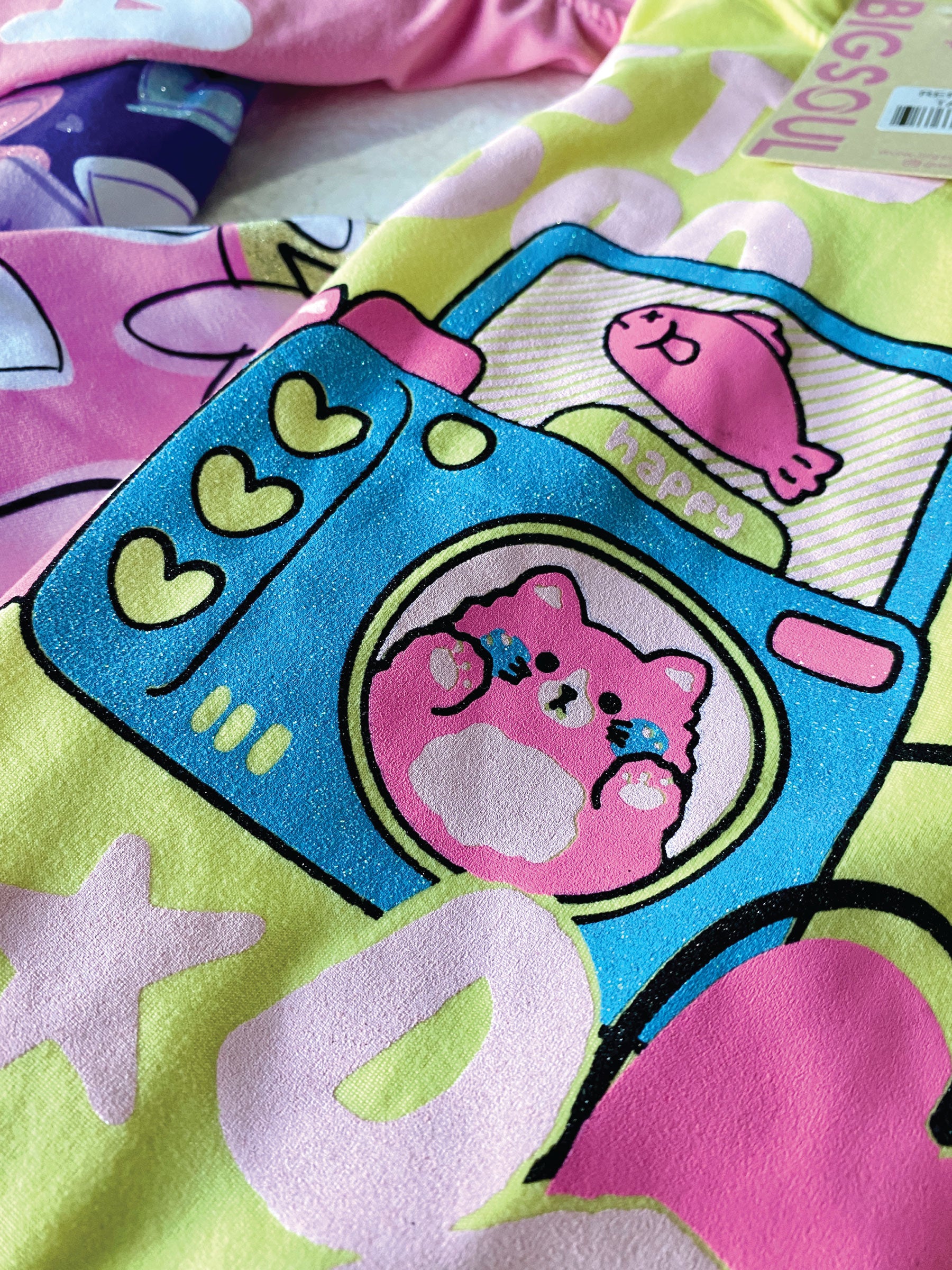 PL2515 PIJAMA CORAZONES AMARILLA