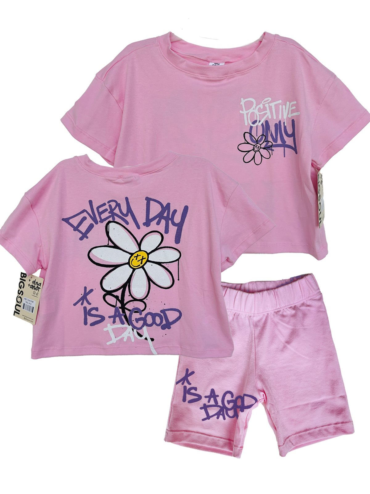 CN1998 CONJUNTO NINA POSITIVE ROSADO